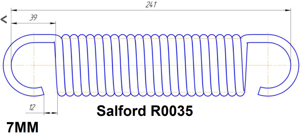 Пружина R0035 Salford